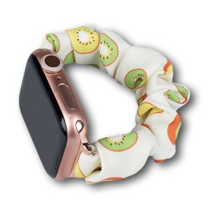 Apple Watch 2 / 3 / 4 / 5 /6 / 7 / SE ( 38 / 40 / 41mm) - Fabric Strap Bracelet on Elastic Kiwi Green