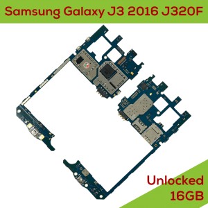 Samsung Galaxy J3 2016 J320F - Fully Functional Logic Board 16GB DUOS UNLOCKED