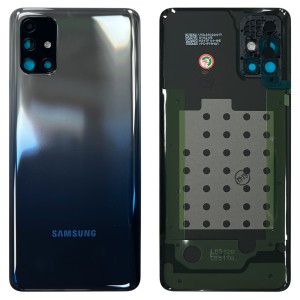 Samsung Galaxy M31s M317 - Battery Cover with Adhesive & Camera Lens Mirage Blue 