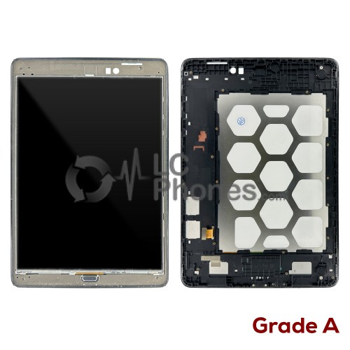 Samsung Galaxy Tab A 9.7 T550 T555 - LCD with Frame Black (Original Used) Grade A