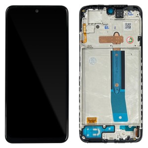 Xiaomi Redmi Note 11S 2201117SG - Full Front LCD Digitizer with Frame Black 