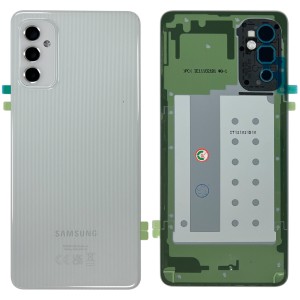 Samsung Galaxy M52 5G M526 - Battery Cover Original with Camera Lens and Adhesive White 