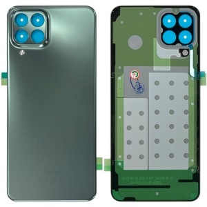 Samsung Galaxy M33 5G M336 - Battery Cover Original with Camera Lens and Adhesive Green 