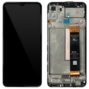 Samsung Galaxy M23 5G M236 / M33 5G M336 - Full Front LCD Digitizer with Frame Black 