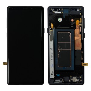 Samsung Galaxy Note 9 N960 - Full Front LCD Digitizer With Frame Black  Grade A