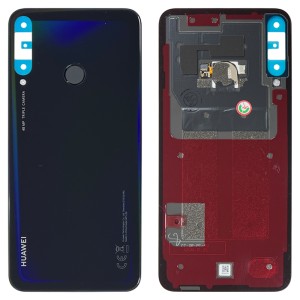 Huawei P40 Lite E - Battery Cover with Adhesive Midnight Black 
