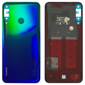 Huawei P40 Lite E - Battery Cover with Adhesive Blue 