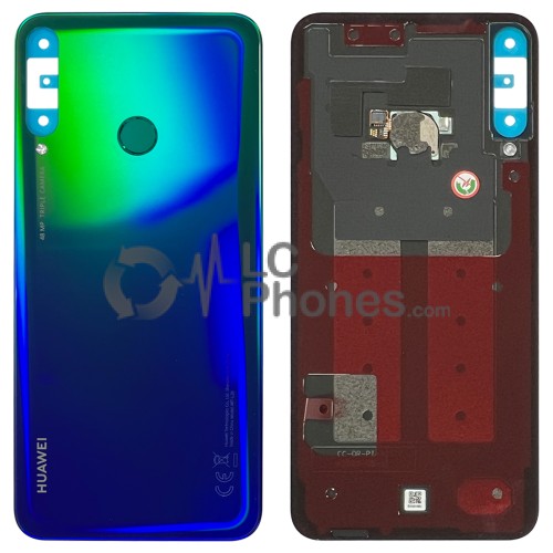 Huawei P40 Lite E - Battery Cover with Adhesive Blue < Service Pack >