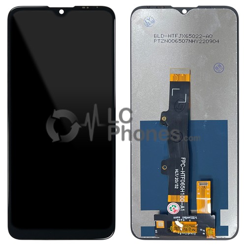 Motorola Moto E7i - Full Front LCD Digitizer Black