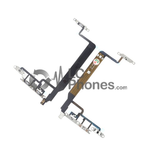 iPhone 13 Pro - Power & Volume Flex Cable with Metal Bracket 821-03331-01