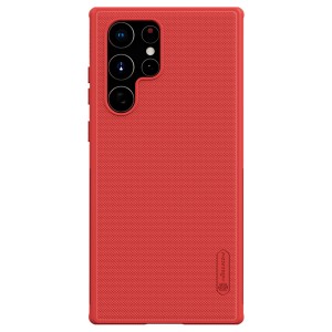 Samsung Galaxy S22 Ultra 5G S908 - Nillkin Super Frosted Shield Pro Case Red