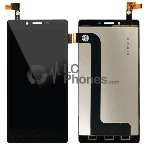 Xiaomi Redmi Note 4G - Full Front LCD Digitizer Black