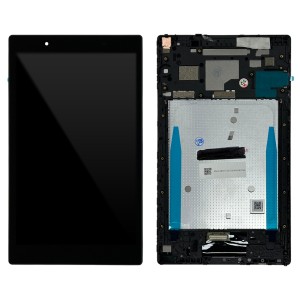 Lenovo Tab 4 8inch TB8504 - Full Front LCD Digitizer with Frame Black