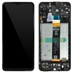 Samsung Galaxy A13 5G A136 - Full Front LCD Digitizer With Frame Black 