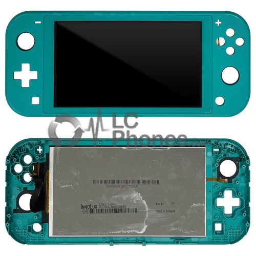 Nintendo Switch Lite - Full Front LCD Digitizer with Housing Turquoise