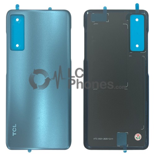 TCL 20L T774H - Battery Cover with Adhesive Luna Blue