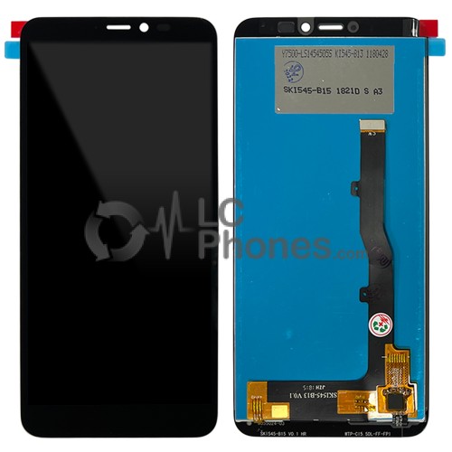 ZTE Blade A7 Vita - Full Front LCD Digitizer Black