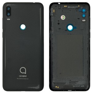 Alcatel 1V 2020 5007U - Back Cover with Camera Lens Black