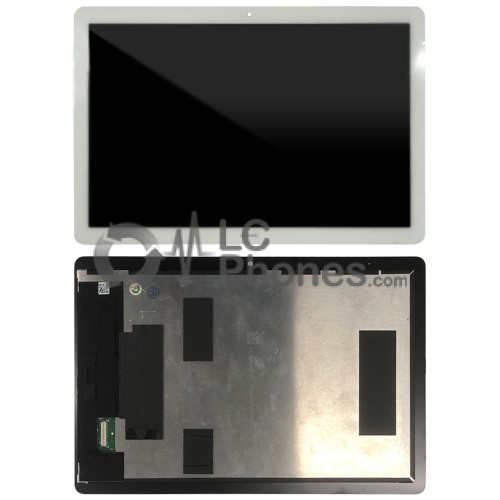 Huawei MediaPad T5 10.1 AGS2-L09 / AGS2-W09 - Full Front LCD Digitizer White (Original Remaded)