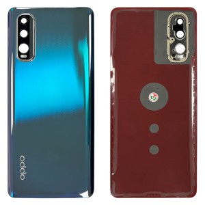 OPPO Find X2 CPH2023 - Battery Cover with Camera Lens and Adhesive Ocean Blue