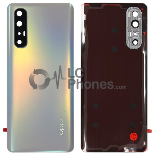 OPPO Reno3 Pro CPH2035 - Battery Cover with Camera Lens and Adhesive White