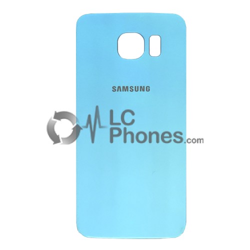 Samsung Galaxy S6 G920F - Battery Cover Blue with Adhesive