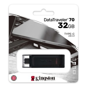 Kingston - DT70 Pen Flash Drive USB-C 3.2 32GB