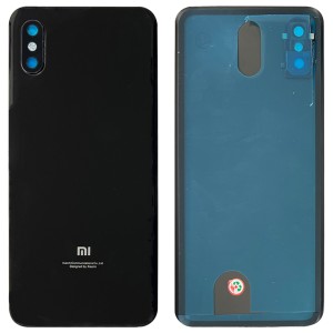 Xiaomi Mi 8 Pro - Battery Cover with Camera Lens and Adhesive Black