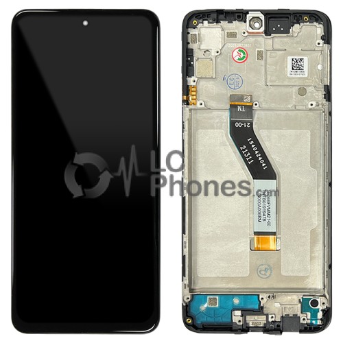 Xiaomi Poco M4 Pro 5G - Full Front LCD Digitizer Black < Service Pack >