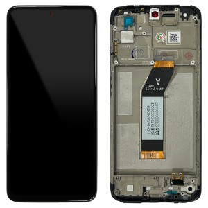 Xiaomi Redmi 10 (2021) 21061119AG - Full Front LCD Digitizer with Frame Black 