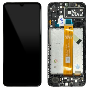 Samsung Galaxy A04s A047 - Full Front LCD Digitizer with Frame Black 