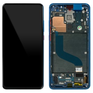 Xiaomi Mi 9T / Redmi K20 / Mi 9T Pro - Full Front LCD Digitizer with Frame Blue 