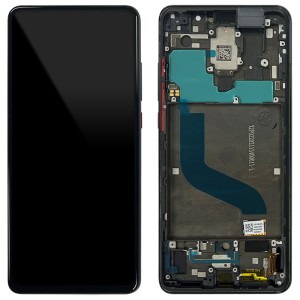 Xiaomi Redmi K20 Pro - Full Front LCD Digitizer with Frame Dark Gray Gradient 