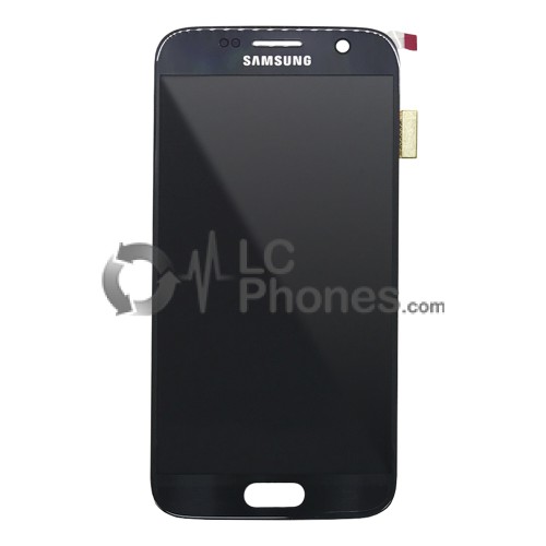 Samsung Galaxy S7 G930F - Full Front LCD Digitizer Black < Service Pack >