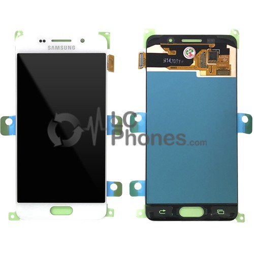 Samsung Galaxy A3 2016 A310 - Full Front LCD Digitizer White < Service Pack >