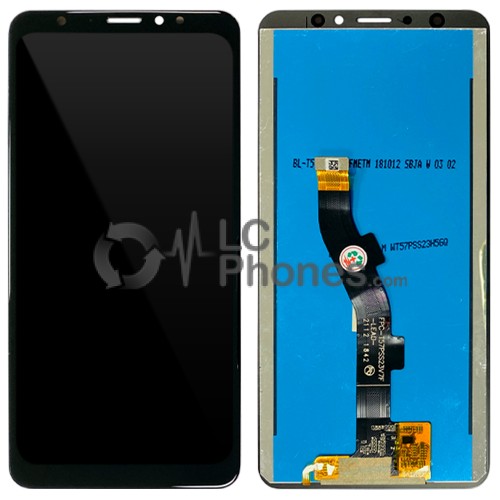 Meizu M8 M813H - Full Front LCD Digitizer Black