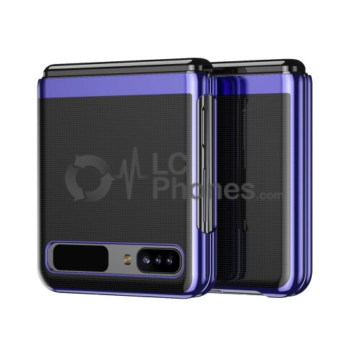 Samsung Galaxy Z Flip -  Electroplating TPU Case Blue