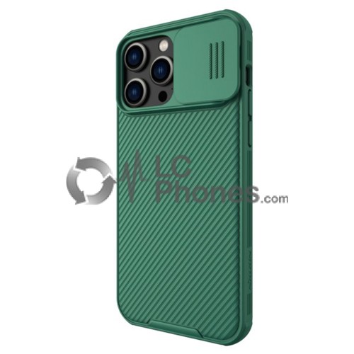 iPhone 14 Pro Max - Nillkin CamShield Pro TPU Cover Case Deep Green