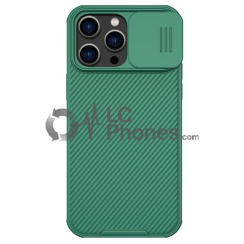 iPhone 14 Pro Max - Nillkin CamShield Pro TPU Cover Case Deep Green