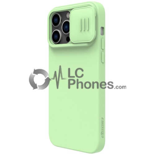 iPhone 14 Pro Max - Nillkin CamShield Silky Cover Magsafe Compatible Case Green