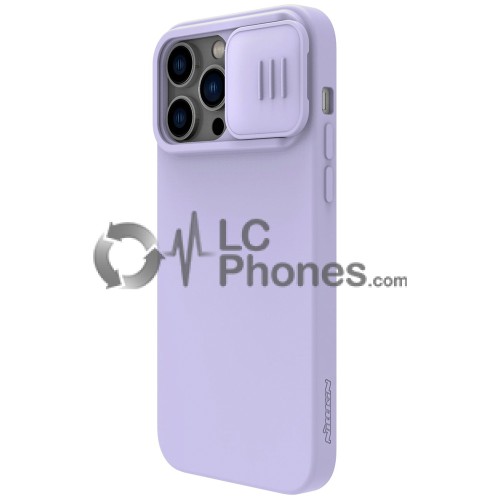 iPhone 14 Pro Max - Nillkin CamShield Silky Cover Magsafe Compatible Case Purple