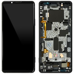 Sony Xperia Pro-I - Full Front LCD Digitizer with Frame Black 