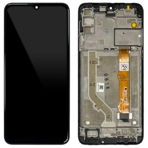 Alcatel 3L (2020) 5029D - Full Front LCD Digitizer with Frame Black