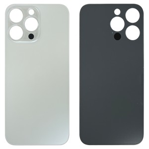 iPhone 14 Pro Max - Battery Cover with Big Camera Hole White