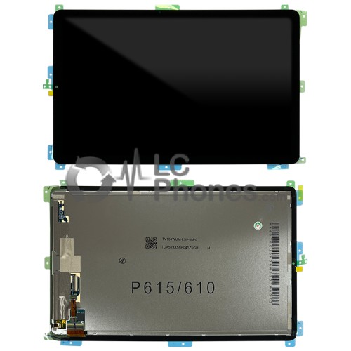 Samsung Galaxy Tab S6 Lite 2022 (10.4) P613 / P619 - Full Front LCD Digitizer Black < Service Pack >