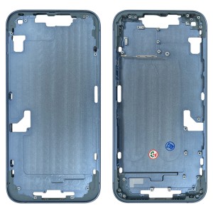 iPhone 14 Plus - Middle Housing Frame with Buttons Blue