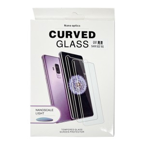 Samsung S22 5G S901 - NanoScale Liquid Full Glue 5D Tempered Glass With Install Kit & UV Light