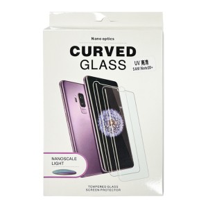 Samsung Galaxy Note 10+ N975 / Note 10+ 5G N976 - NanoScale Liquid Full Glue 5D Tempered Glass With Install Kit & UV Light