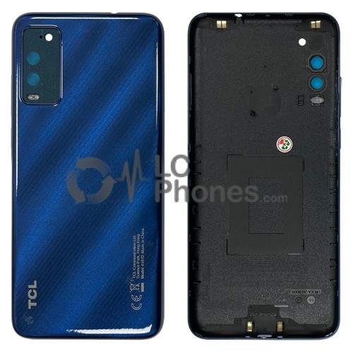 TCL 205 4187D - Back Housing Cover Atlantic Blue