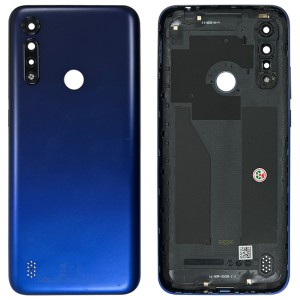 Motorola Moto G8 Power Lite XT2055-1 XT2055-2 XT2055-4 - Back Housing Cover Royal Blue